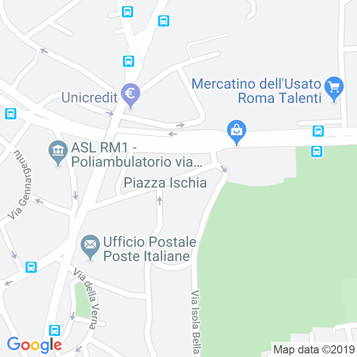 CAP di Piazza Ischia a Roma
