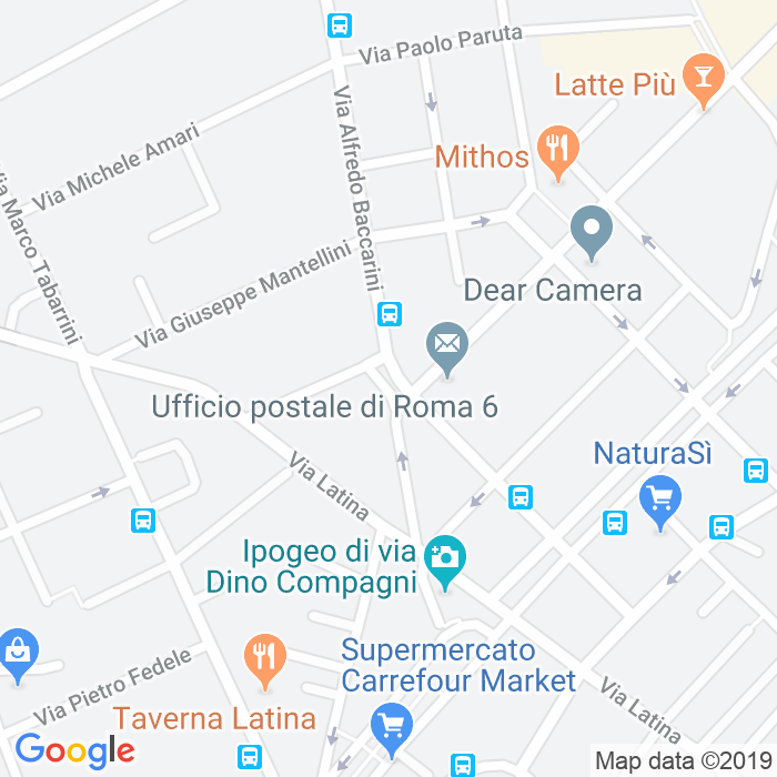 CAP di Piazza Lazzaro Papi a Roma