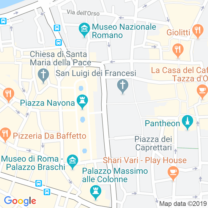 CAP di Piazza Madama a Roma
