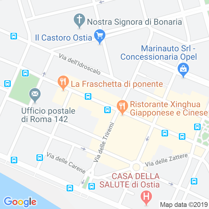 CAP di Piazza Marco Vipsanio Agrippa a Roma