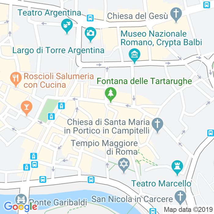 CAP di Piazza Mattei a Roma