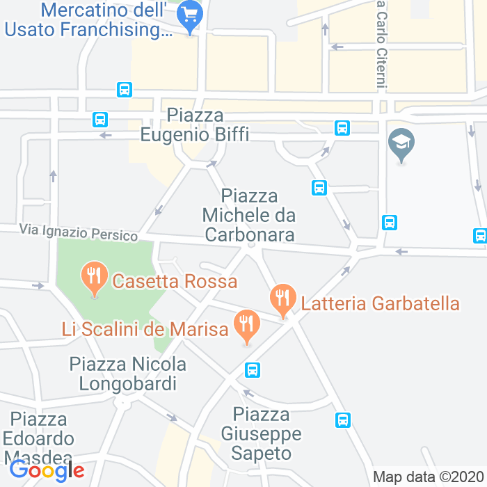 CAP di Piazza Michele Da Carbonara a Roma