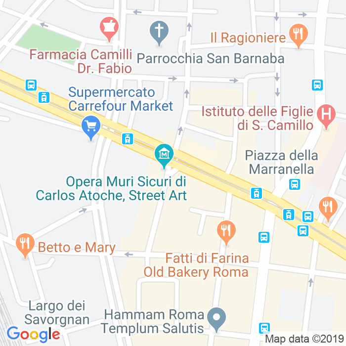 CAP di Piazza Michele Sanmicheli a Roma