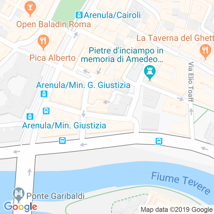 CAP di Piazza Monte De'Cenci a Roma