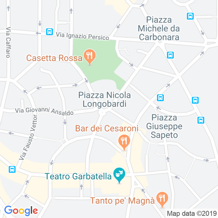 CAP di Piazza Nicola Longobardi a Roma