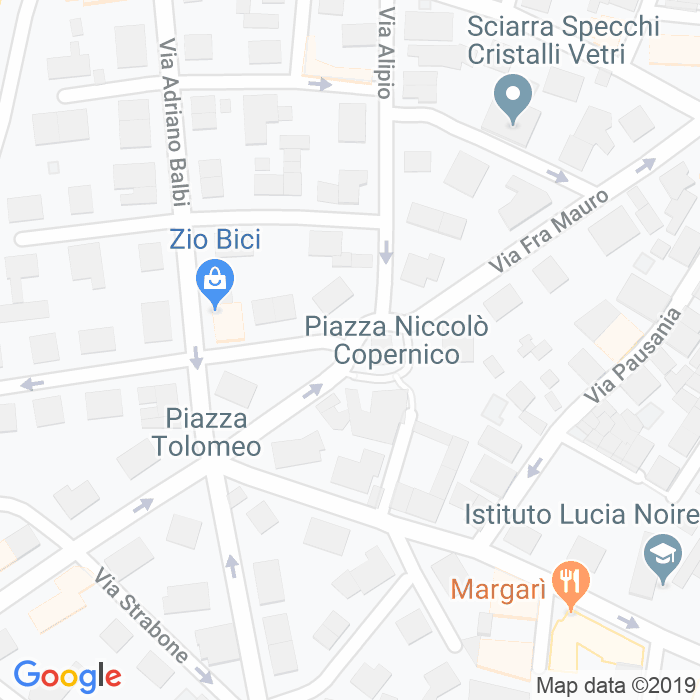 CAP di Piazza Nicolo'Copernico a Roma