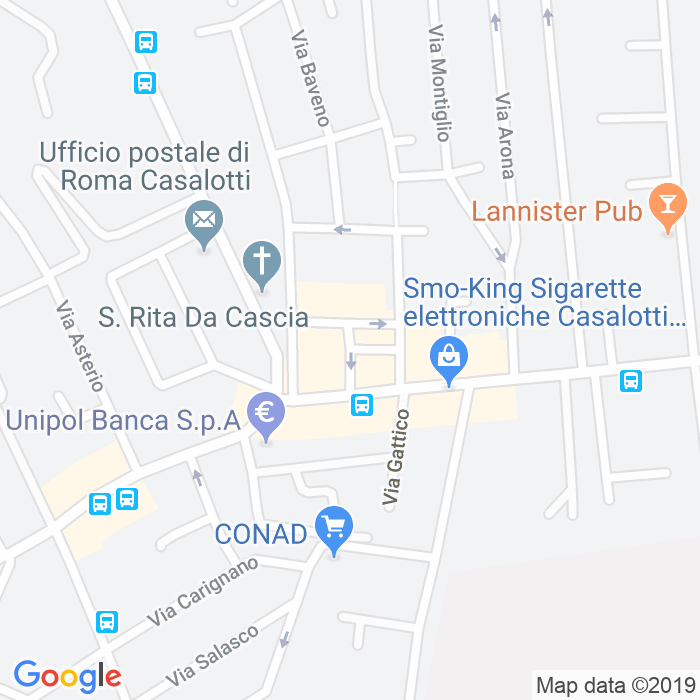 CAP di Piazza Ormea a Roma