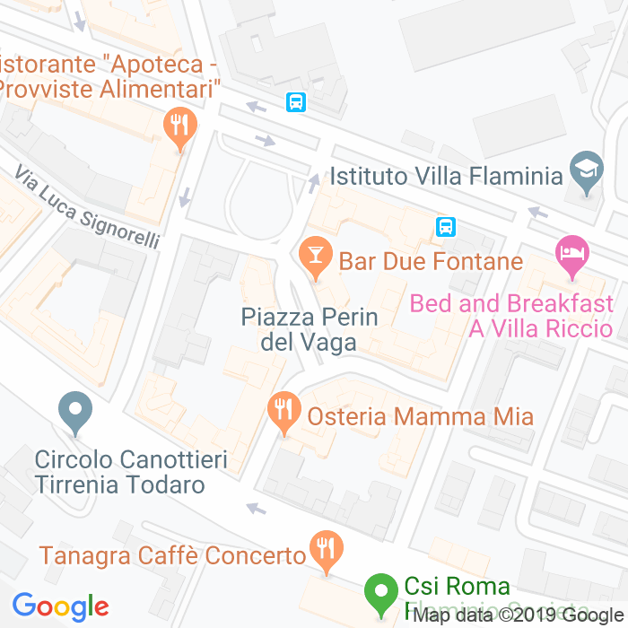 CAP di Piazza Perin Del Vaga a Roma