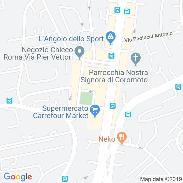 CAP di Piazza Pietro Merolli a Roma