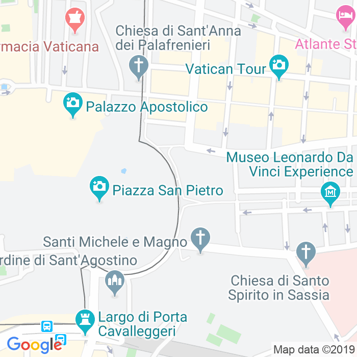 CAP di Piazza Pio Xii a Roma