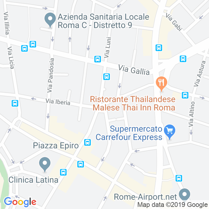 CAP di Piazza Pompei a Roma