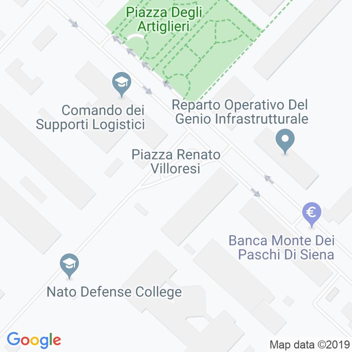 CAP di Piazza Renato Villoresi a Roma