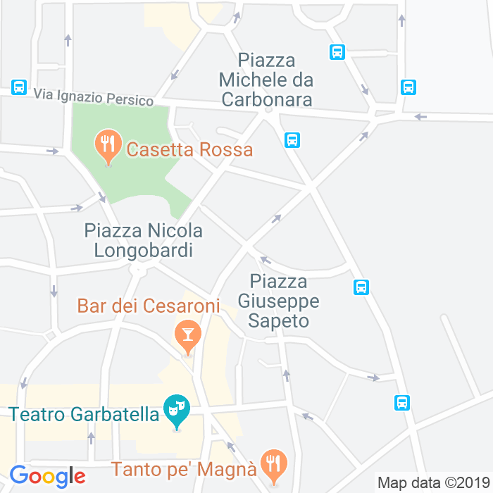 CAP di Piazza Ricoldo Da Montecroce a Roma
