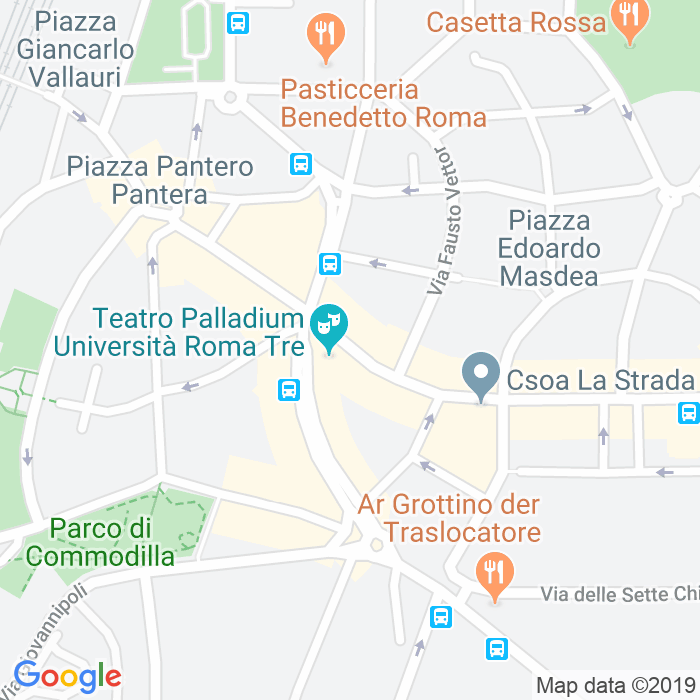 CAP di Piazza Romano Bartolomeo a Roma