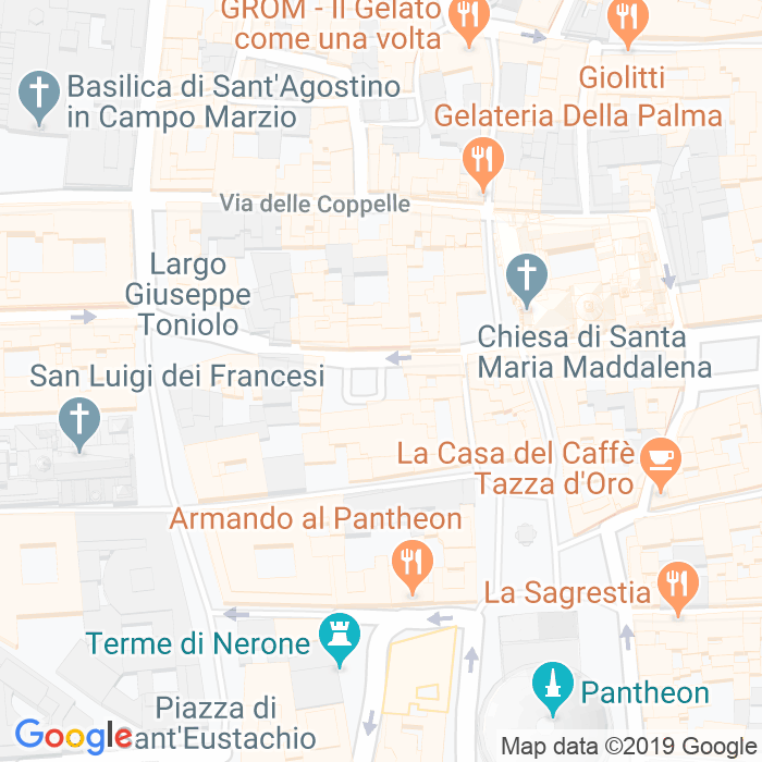 CAP di Piazza Rondanini a Roma