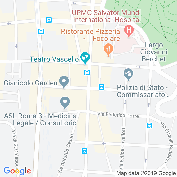CAP di Piazza Rosolino Pilo a Roma