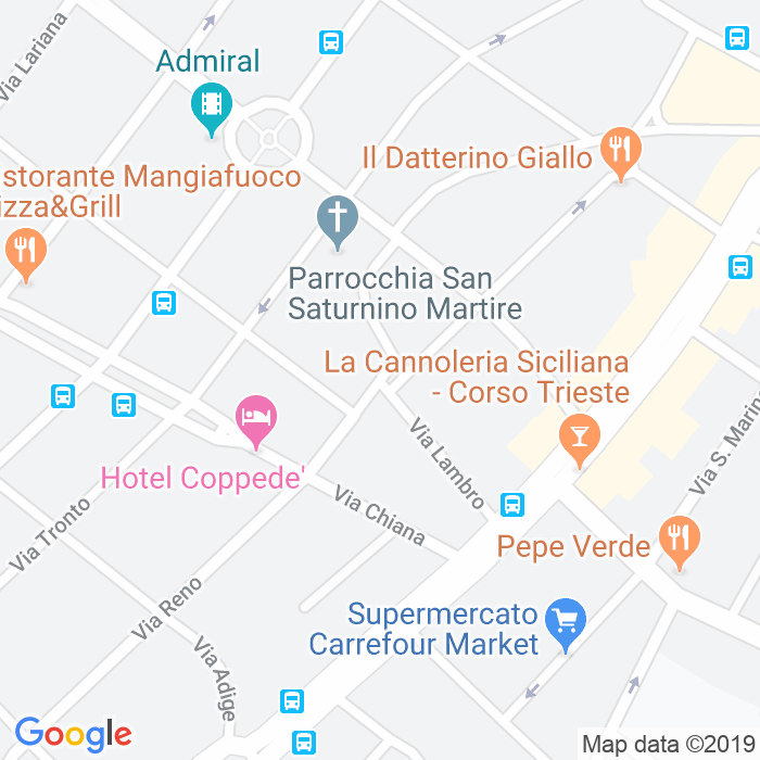 CAP di Piazza Sabazio a Roma