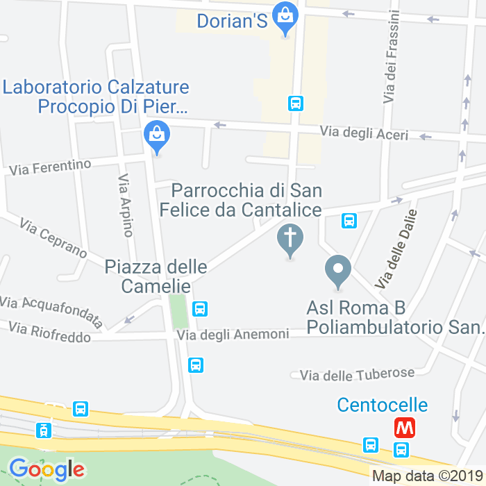 CAP di Piazza San Felice Da Cantalicie a Roma