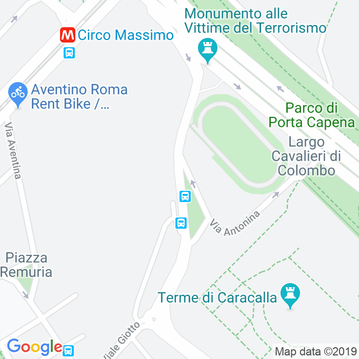 CAP di Piazza Santa Balbina a Roma