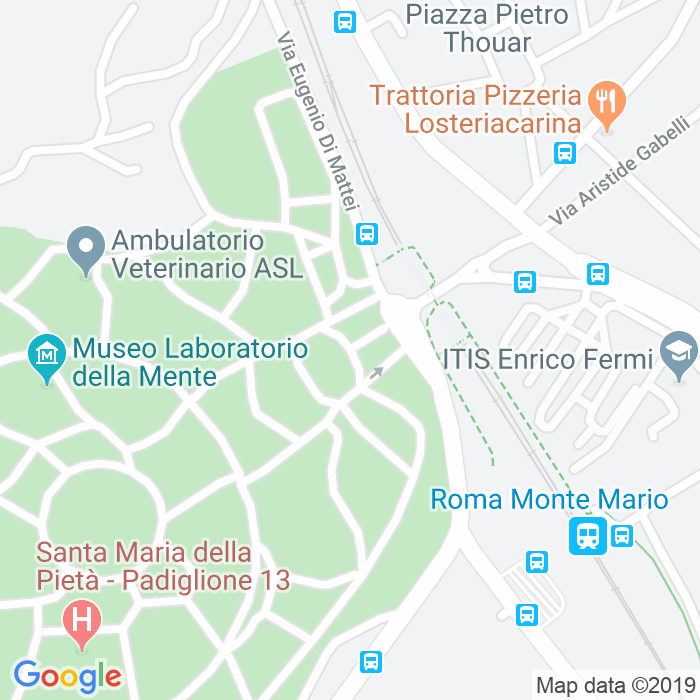 CAP di Piazza Santa Maria Della Pieta a Roma