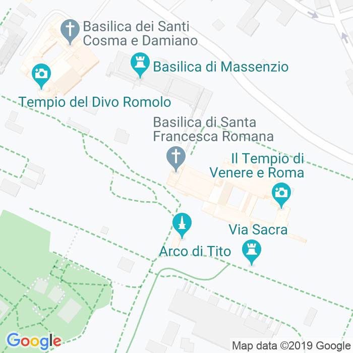CAP di Piazza Santa Maria Nova a Roma