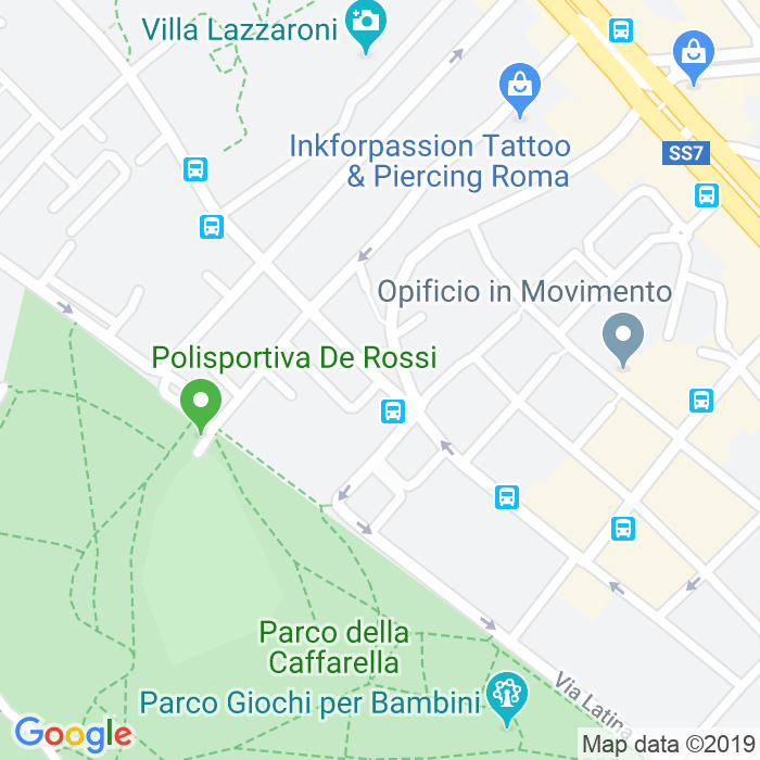 CAP di Piazza Sante De Sanctis a Roma