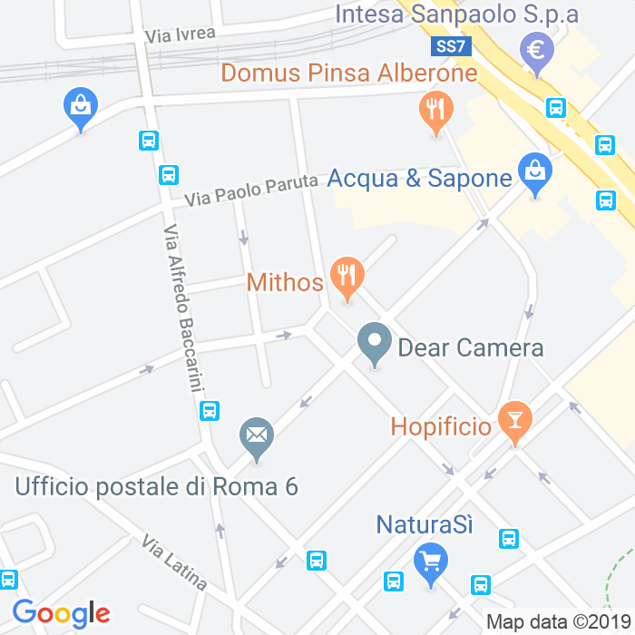 CAP di Piazza Scipione Ammirato a Roma