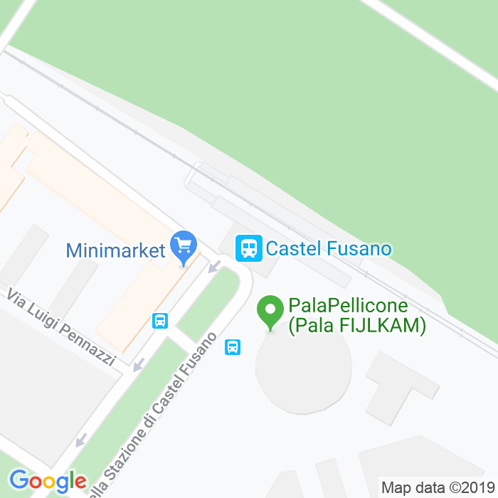 CAP di Piazza Stazione Castelfusano a Roma