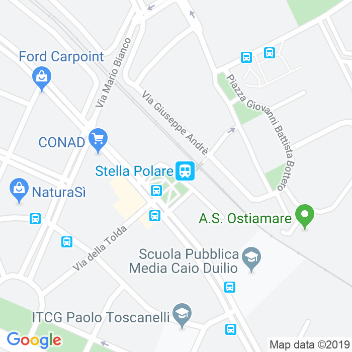 CAP di Piazza Vega a Roma
