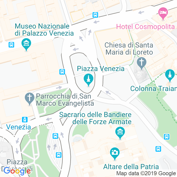 CAP di Piazza Venezia a Roma