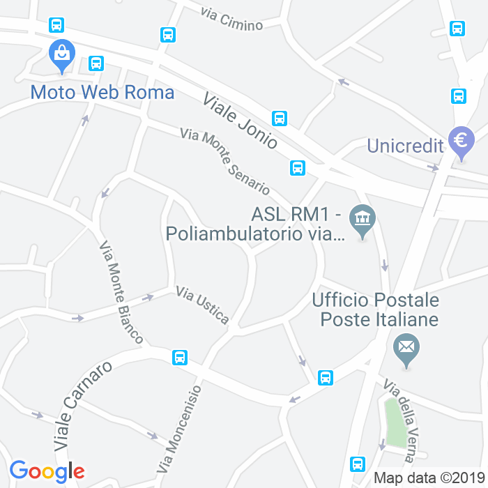 CAP di Piazza Vesuvio a Roma