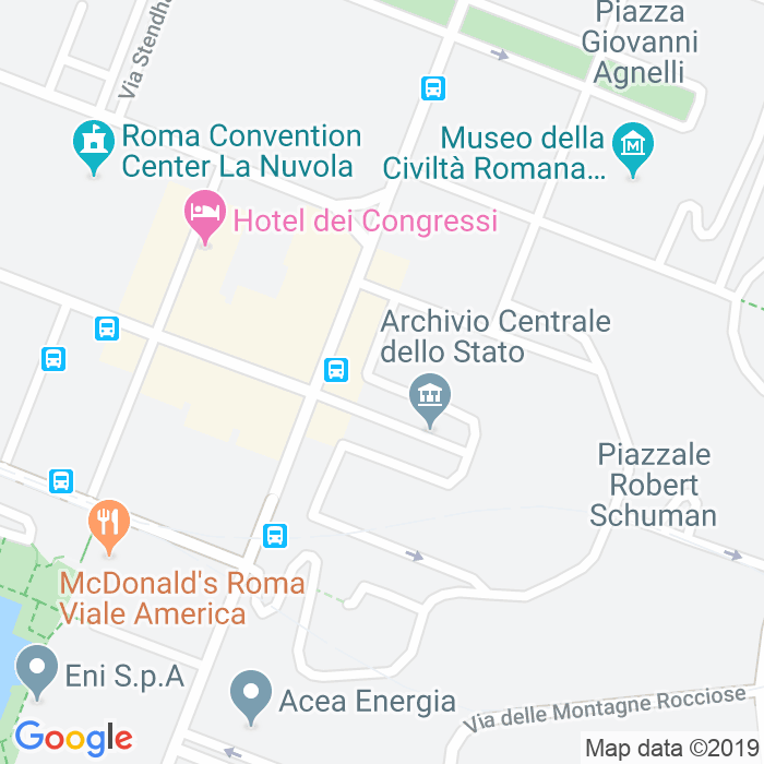 CAP di Piazzale Degli Archivi a Roma