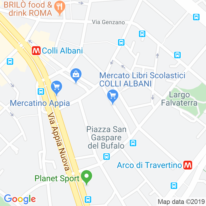CAP di Piazzale Dei Castelli Romani a Roma