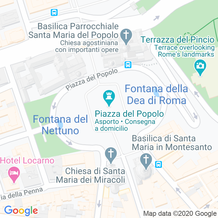 CAP di Piazzale Del Mandorlo a Roma