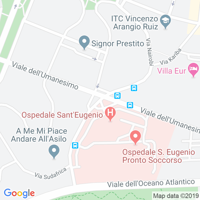 CAP di Piazzale Dell Umanesimo a Roma