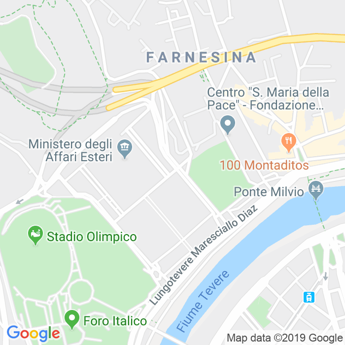 CAP di Piazzale Della Farnesina a Roma