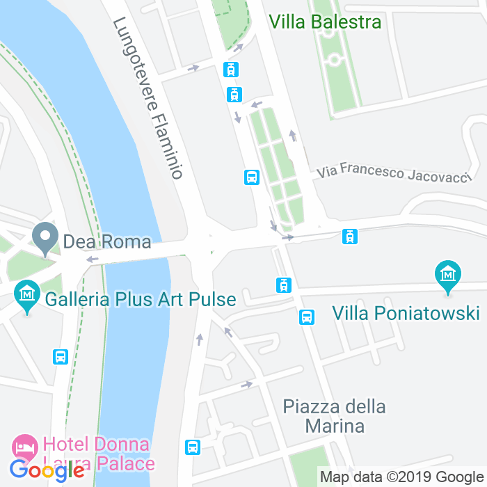 CAP di Piazzale Delle Belle Arti a Roma