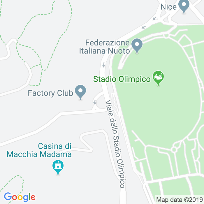 CAP di Piazzale Dello Stadio Olimpico a Roma