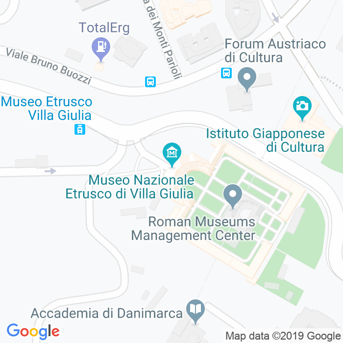 CAP di Piazzale Di Villa Giulia a Roma