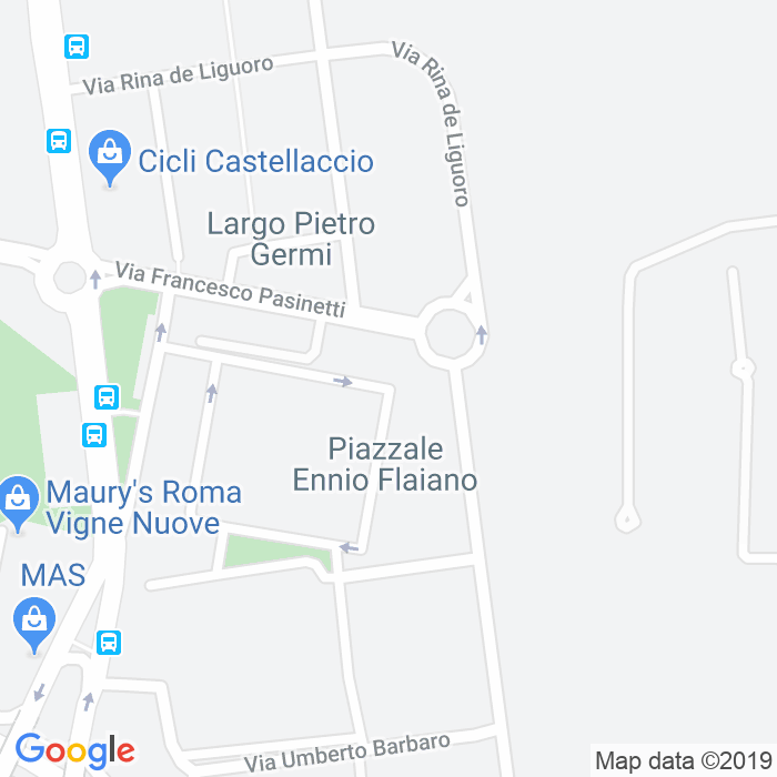 CAP di Piazzale Ennio Flaiano a Roma