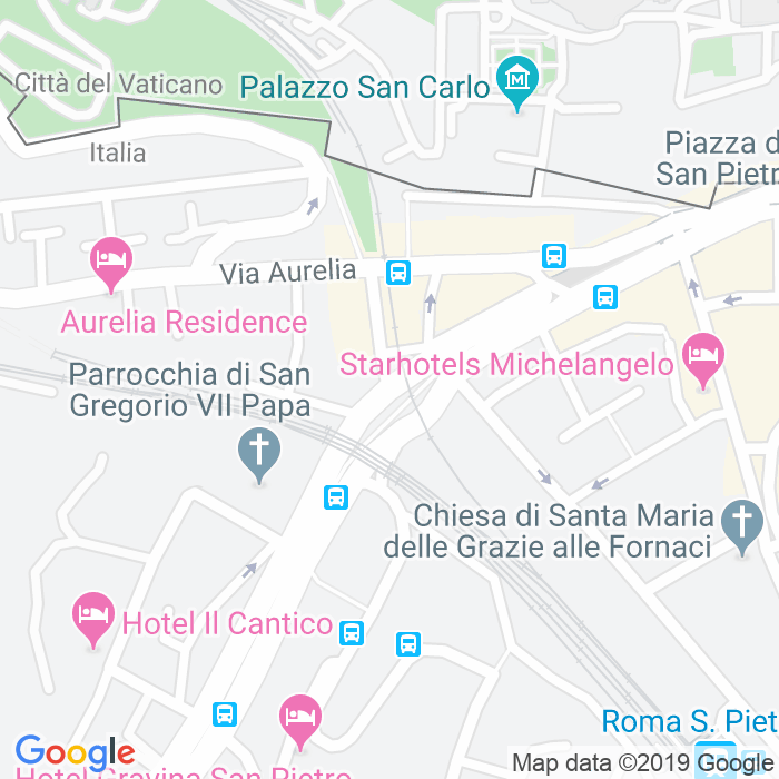 CAP di Piazzale Gregorio Vii a Roma