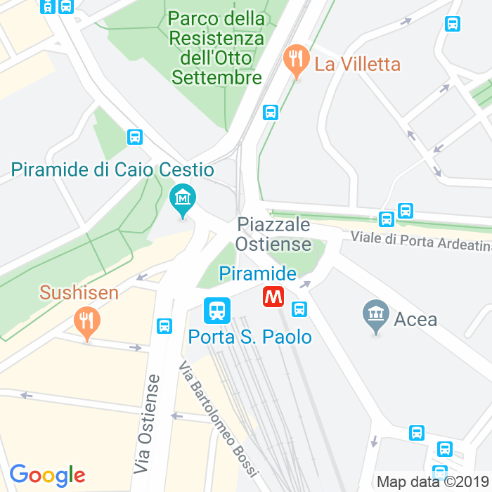 CAP di Piazzale Ostiense a Roma
