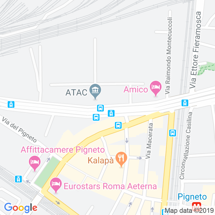 CAP di Piazzale Prenestino a Roma
