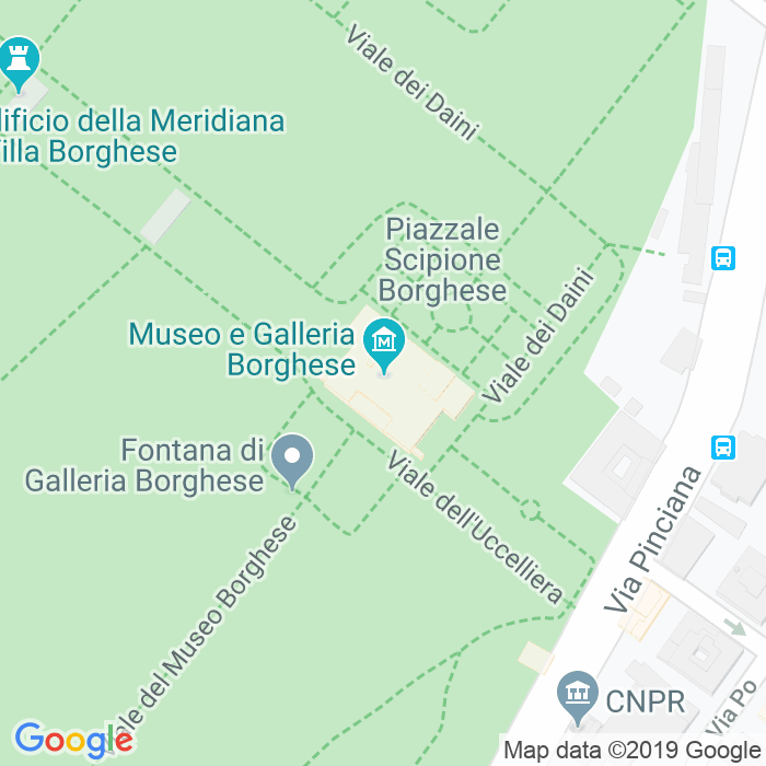 CAP di Piazzale Scipione Borghese a Roma