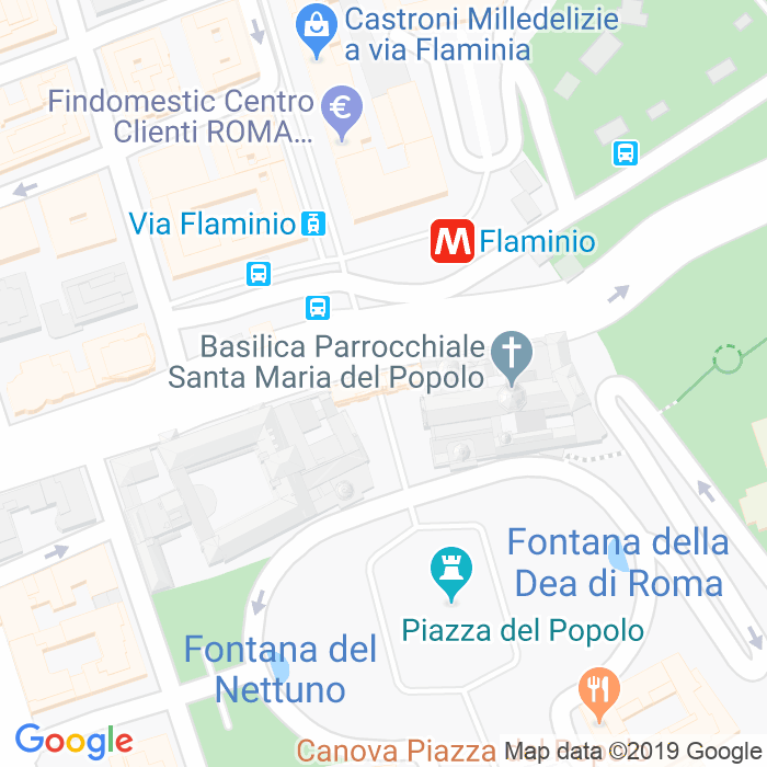 CAP di Porta Del Popolo a Roma