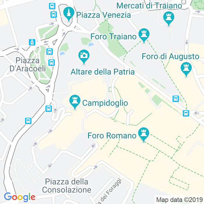 CAP di Scala Dell Arce Capitolina a Roma
