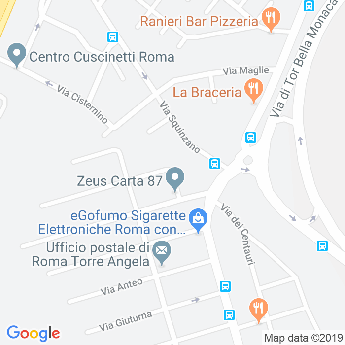 CAP di Via Acate a Roma