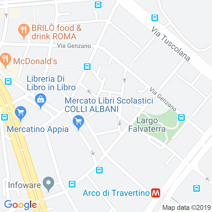 CAP di Via Acqua Donzella a Roma