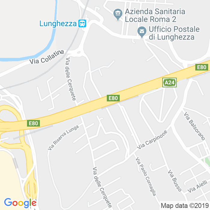 CAP di Via Acquaviva D'Isernia a Roma