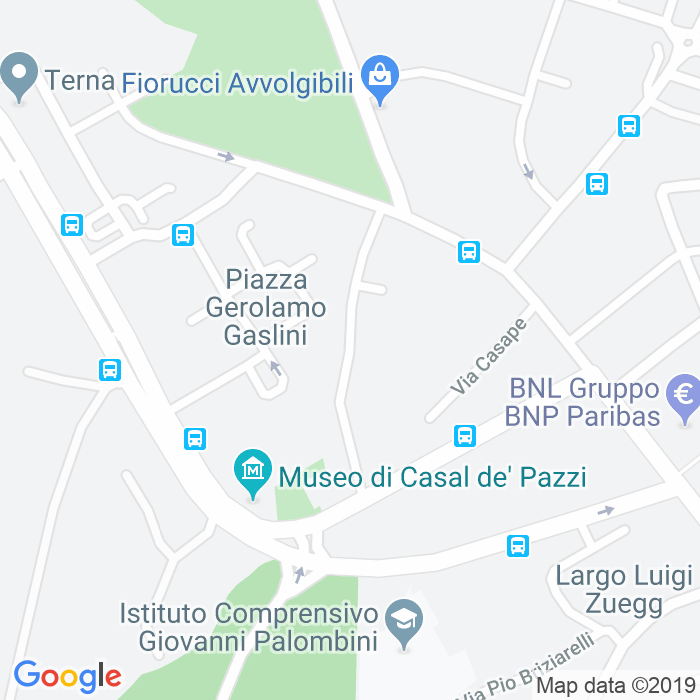 CAP di Via Adolfo Marco Boroli a Roma